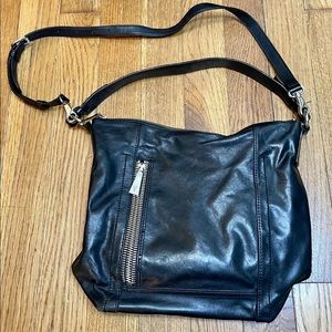 Frye Lena Hobo, black leather